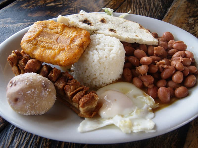 Bandeja Paisa, Gastronomía Antioquia