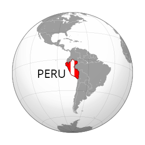 Ubicación del Perú